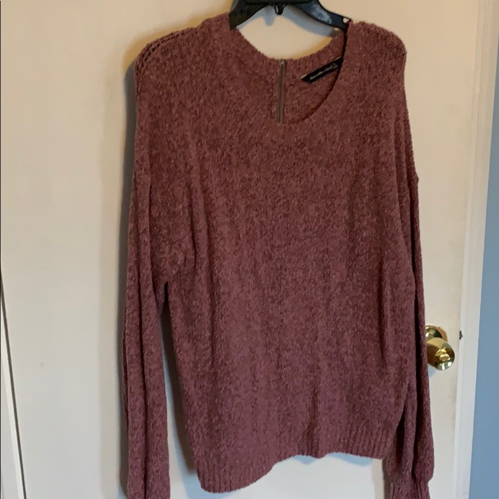 Pink pullover
